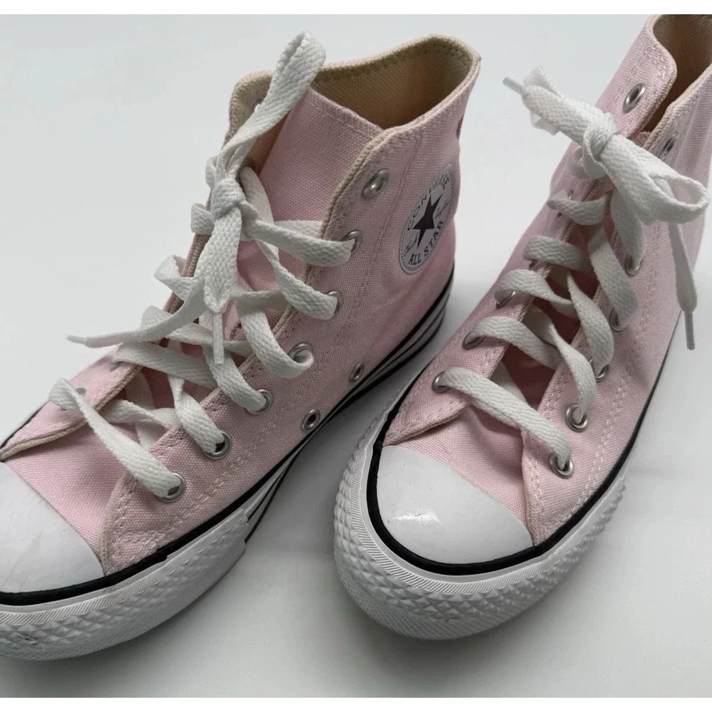 CONVERSE Kids Chuck‎ Taylor All Star Lift Platform Hi Top Size 2 Pink Shoes